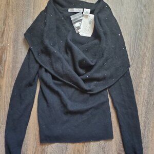 Autumn Cashmere XS NWT Cashmere black